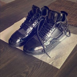 Jordan Retro LAB 4 patent leather black
